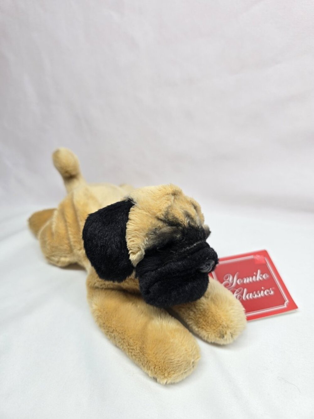 Russ Yomiko Classics Plush Pug Puppy Dog Mini Stuffed Bean Bags Perrotto 8”